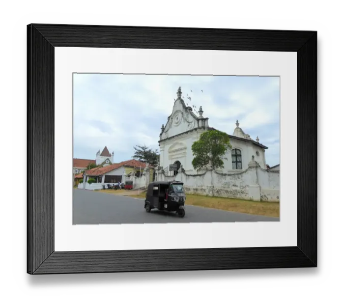 Framed Print : Dutch Reformed Church in Galle, Sri Lanka Framed Print : Dutch Reformed Church in Galle, Sri Lanka