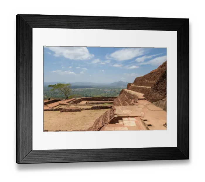 Framed Print : Sigiriya or Sinhagiri (Lion Rock Sinhalese) is an ancient rock fortress located in the northern Matale District near the town of Dambulla in the Central Province, Sri Lanka Framed Print : Sigiriya or Sinhagiri (Lion Rock Sinhalese) is an ancient rock fortress located in the northern Matale District near the town of Dambulla in the Central Province, Sri Lanka