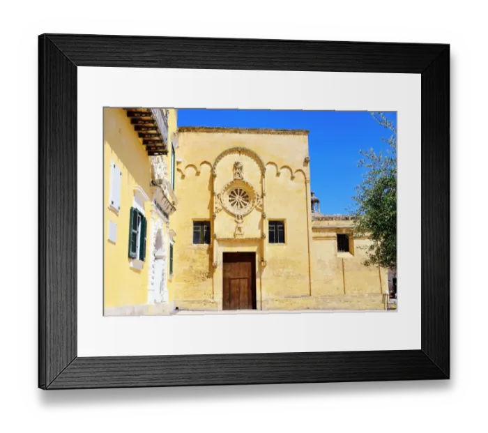 Framed Print : matera, basilicata, italy Framed Print : matera, basilicata, italy