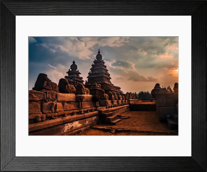 Framed Print : Shore Temple Framed Print : Shore Temple