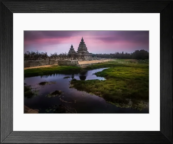 Framed Print : Shore Temple Framed Print : Shore Temple