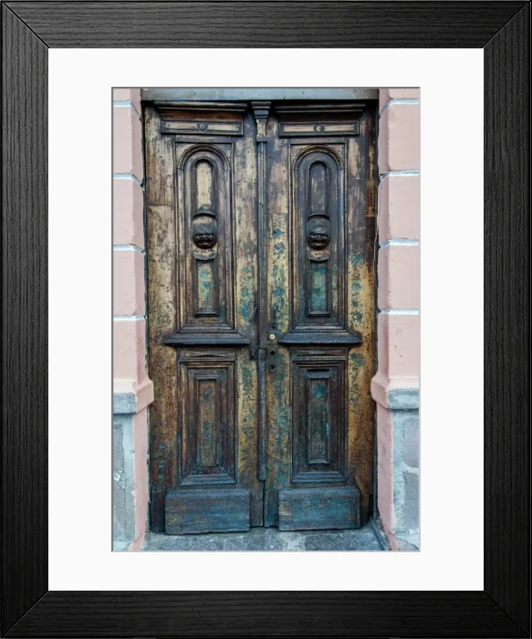 Framed Print : The Doors of Old Quito Framed Print : The Doors of Old Quito