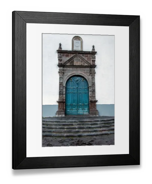 Framed Print : The Doors of Old Quito Framed Print : The Doors of Old Quito