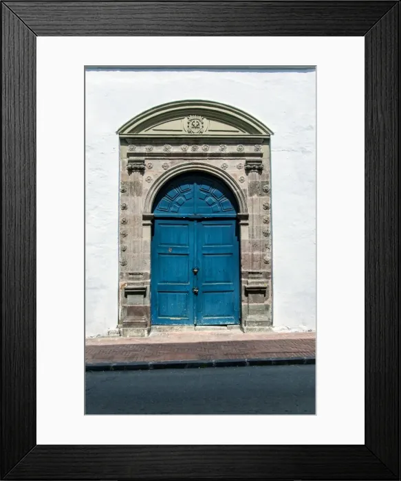 Framed Print : The Doors of Old Quito Framed Print : The Doors of Old Quito