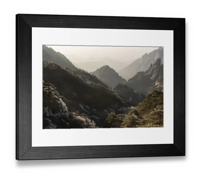 Framed Print : turtle peak view point, Huangshan (Yellow Mountains), Eastern China Framed Print : turtle peak view point, Huangshan (Yellow Mountains), Eastern China