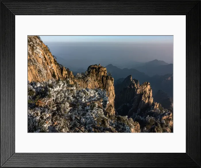 Framed Print : lion peak view point, Huangshan (Yellow Mountains), Eastern China Framed Print : lion peak view point, Huangshan (Yellow Mountains), Eastern China