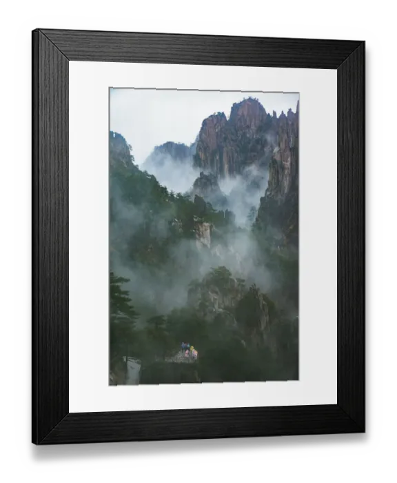 Framed Print : Huangshan (Yellow Mountains)