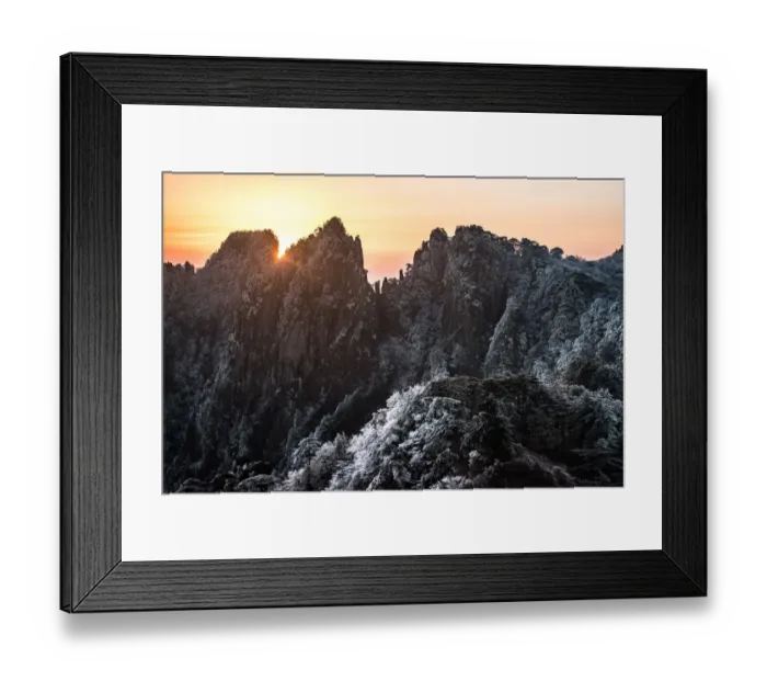 Framed Print : lion peak view point, Huangshan (Yellow Mountains), Eastern China Framed Print : lion peak view point, Huangshan (Yellow Mountains), Eastern China