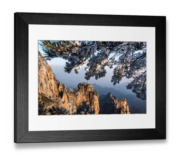 Framed Print : lion peak view point, Huangshan (Yellow Mountains), Eastern China Framed Print : lion peak view point, Huangshan (Yellow Mountains), Eastern China