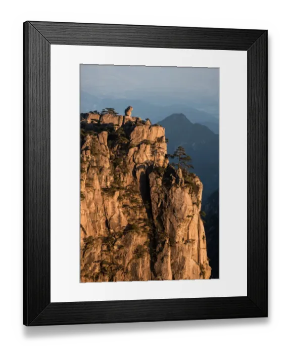 Framed Print : lion peak view point, Huangshan (Yellow Mountains), Eastern China Framed Print : lion peak view point, Huangshan (Yellow Mountains), Eastern China