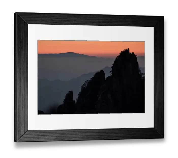 Framed Print : lion peak view point, Huangshan (Yellow Mountains), Eastern China Framed Print : lion peak view point, Huangshan (Yellow Mountains), Eastern China