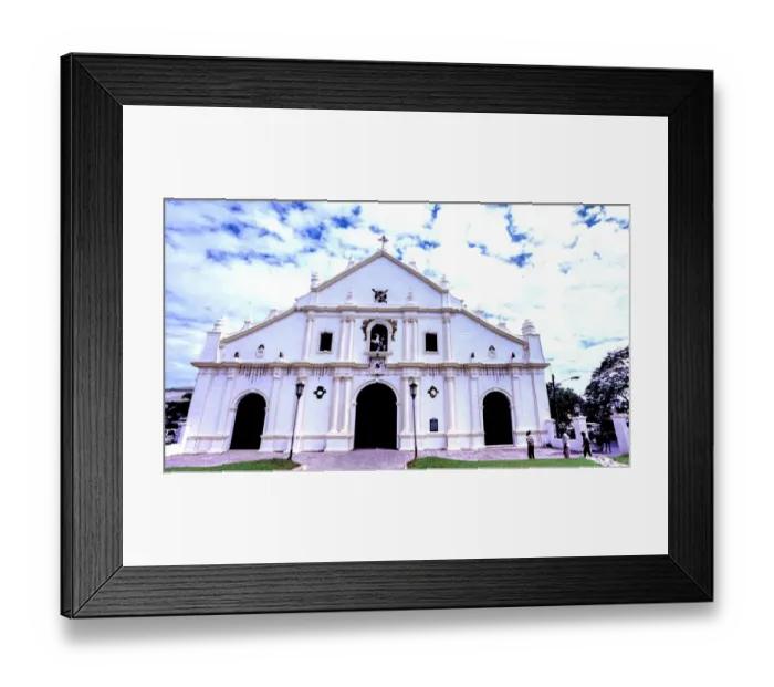 Framed Print : Kalesa at Vigan Cathedral Framed Print : Kalesa at Vigan Cathedral