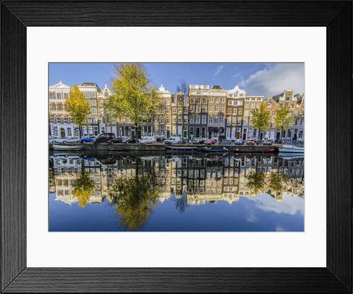 Framed Print : Amsterdams Historical Canals