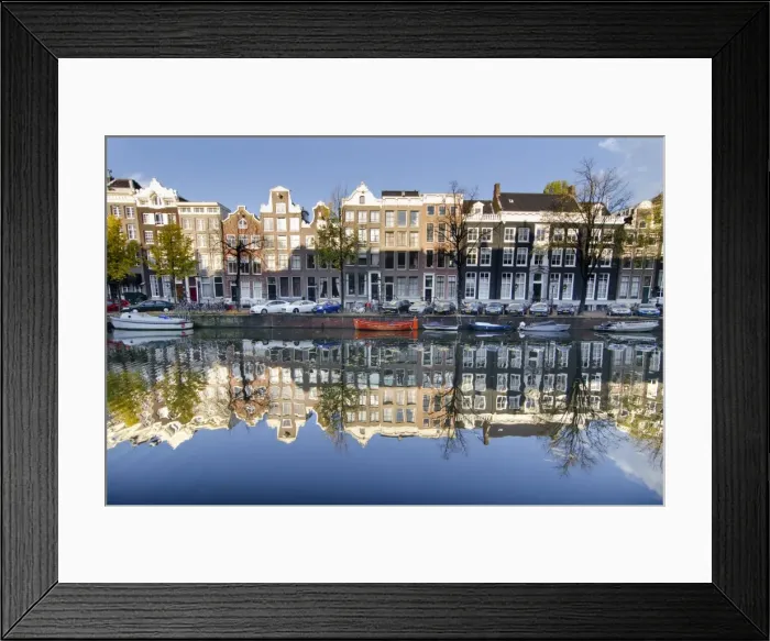 Framed Print : Amsterdams Historical Canals