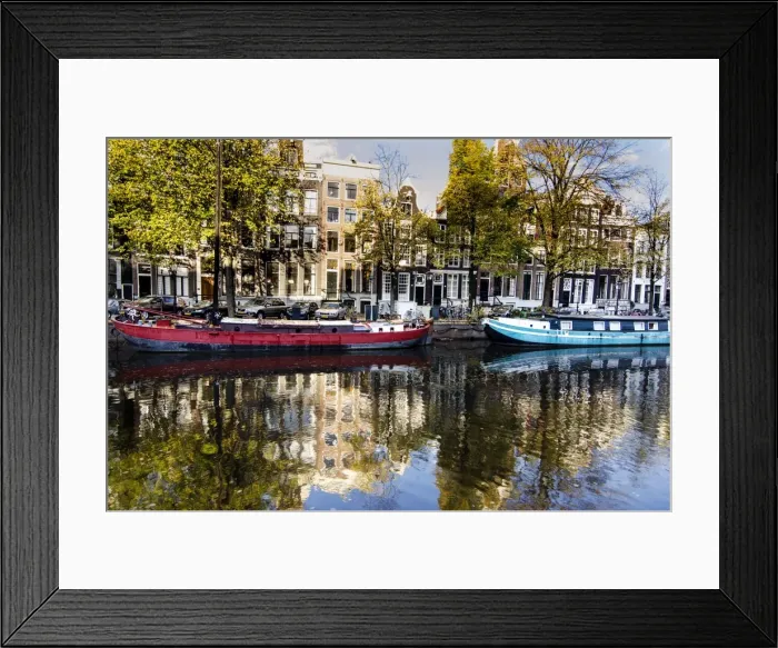 Framed Print : Amsterdams Historical Canals Framed Print : Amsterdams Historical Canals