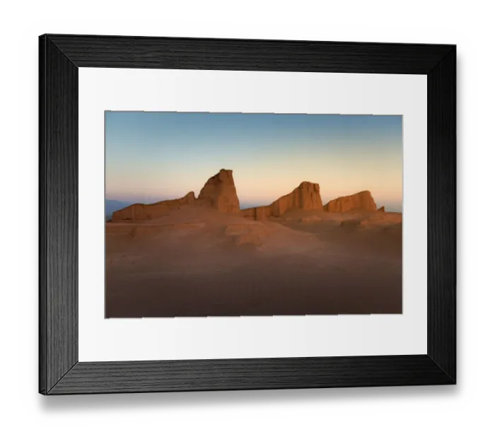 Framed Print : Kaluts desert, south eastern Iran, kerman, Iran Framed Print : Kaluts desert, south eastern Iran, kerman, Iran