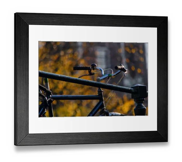Framed Print : The Iconic Bicycle Culture of Urban Amsterdam Framed Print : The Iconic Bicycle Culture of Urban Amsterdam
