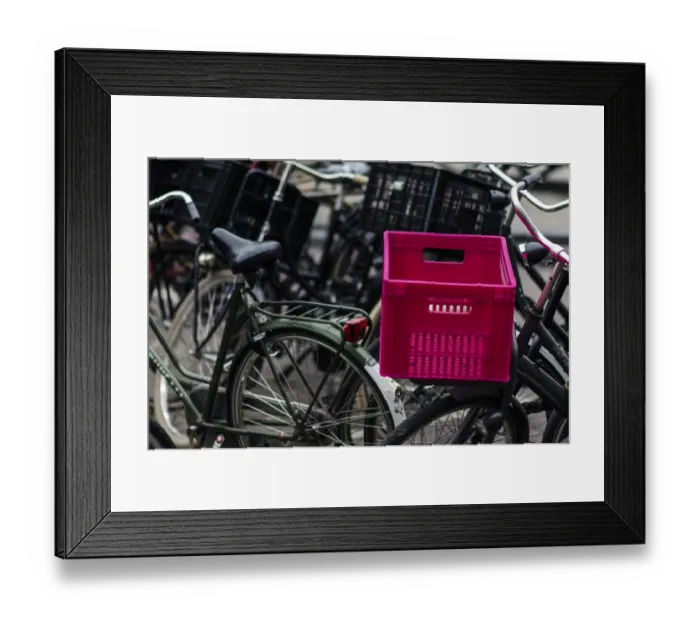 Framed Print : The Iconic Bicycle Culture of Urban Amsterdam Framed Print : The Iconic Bicycle Culture of Urban Amsterdam