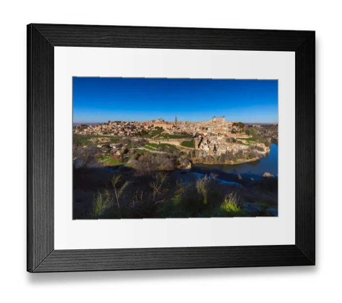 Framed Print : Toledo old town city in Spain Framed Print : Toledo old town city in Spain