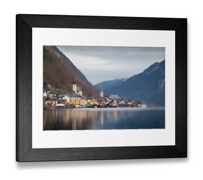Framed Print : Hallstatt, Austria Framed Print : Hallstatt, Austria