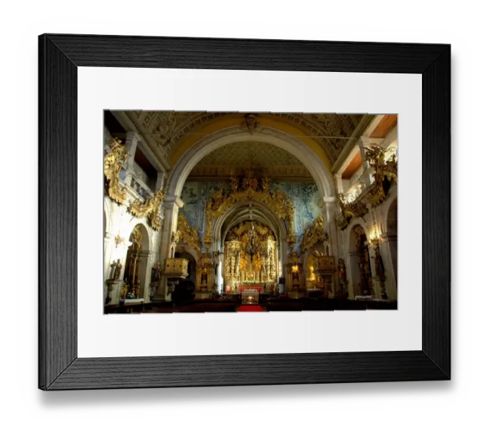 Framed Print : Saint Francisco Church in Gimaraes Framed Print : Saint Francisco Church in Gimaraes