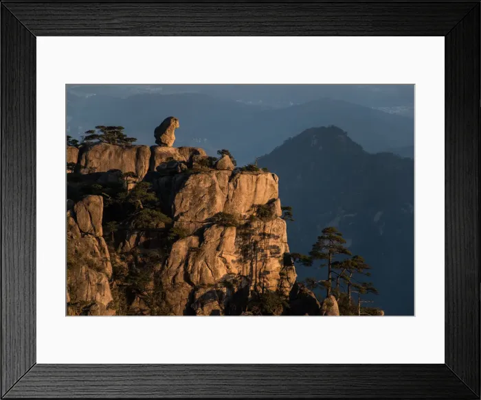 Framed Print : lion peak view point, Huangshan (Yellow Mountains), Eastern China Framed Print : lion peak view point, Huangshan (Yellow Mountains), Eastern China