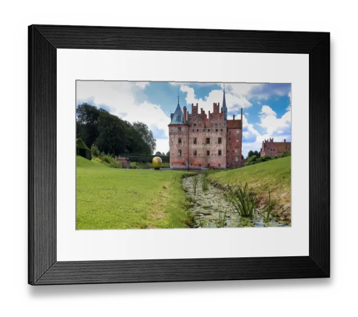 Framed Print : Egeskov Castle - Denmark Framed Print : Egeskov Castle - Denmark