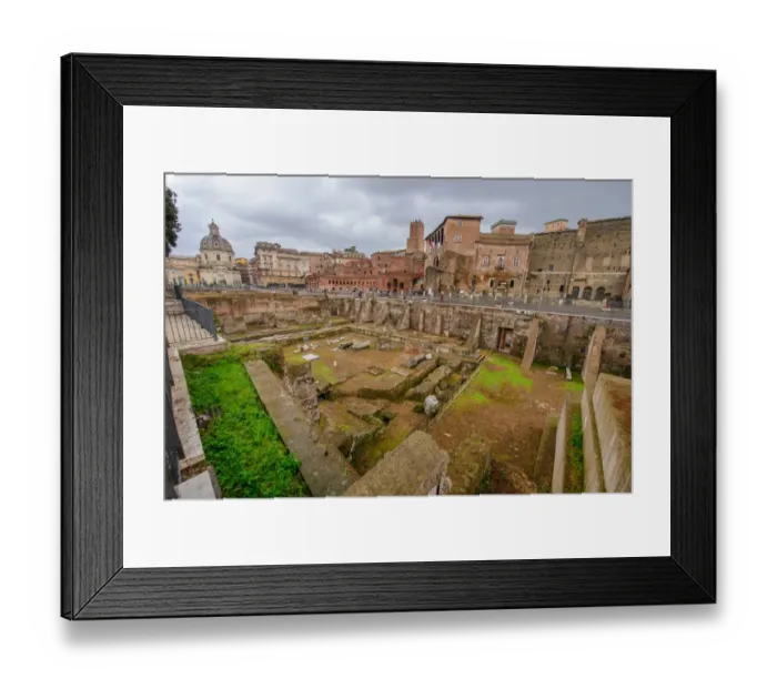 Framed Print : Roman Forum in Rome, Italy Framed Print : Roman Forum in Rome, Italy