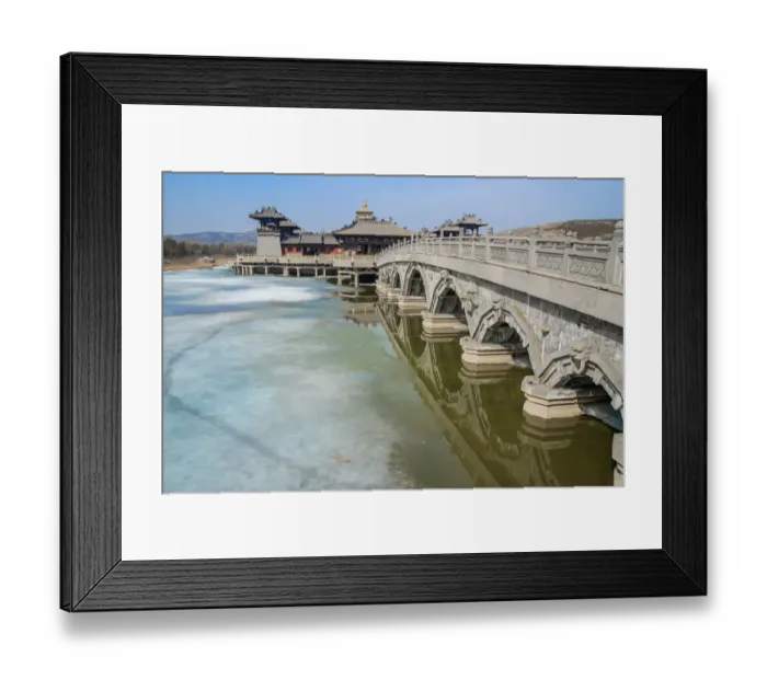 Framed Print : The Yungang Cave Monastery of Datong in China Framed Print : The Yungang Cave Monastery of Datong in China