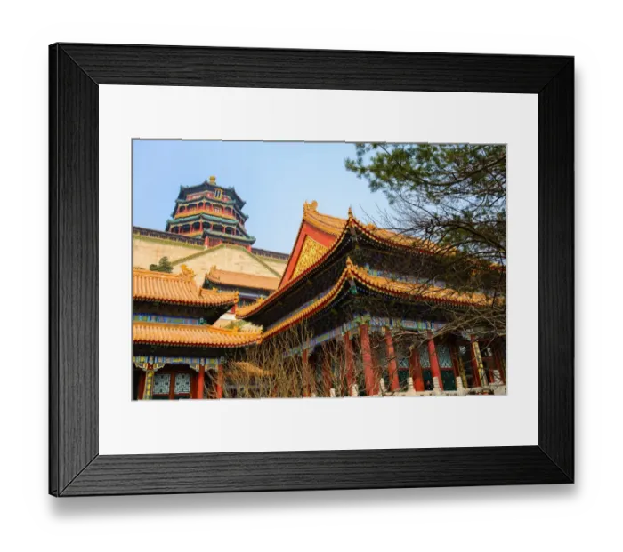 Framed Print : Imperial Summer Palace in Beijing, China Framed Print : Imperial Summer Palace in Beijing, China