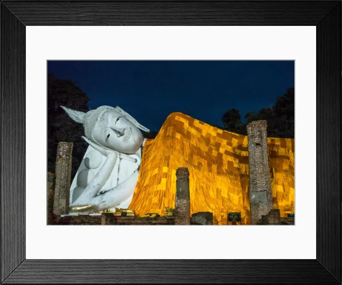 Framed Print : Wat Khun Intha Pramun temple at at Angthong Province, Historical Park, Thailand Framed Print : Wat Khun Intha Pramun temple at at Angthong Province, Historical Park, Thailand