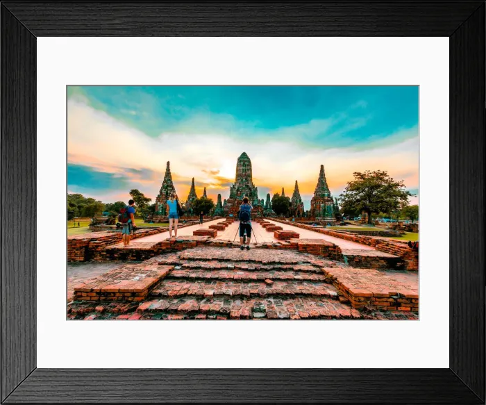 Framed Print : Ayutthaya Historical Park Framed Print : Ayutthaya Historical Park