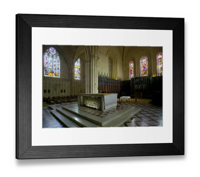 Framed Print : Saint Seurin Basilica, Bordeaux, Gironde, Aquitaine, France Framed Print : Saint Seurin Basilica, Bordeaux, Gironde, Aquitaine, France