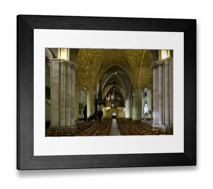 Framed Print : Saint Seurin Basilica, Bordeaux, Gironde, Aquitaine, France Framed Print : Saint Seurin Basilica, Bordeaux, Gironde, Aquitaine, France