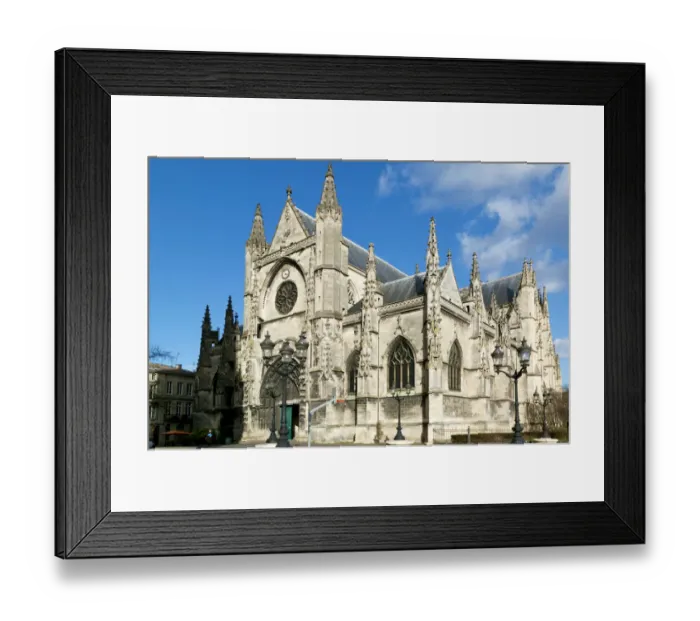 Framed Print : Saint Michel Basilica, Bordeaux, Gironde, Aquitaine, France Framed Print : Saint Michel Basilica, Bordeaux, Gironde, Aquitaine, France