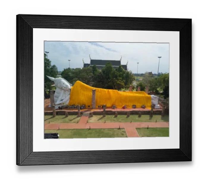 Framed Print : Wat Khun Intha Pramun temple