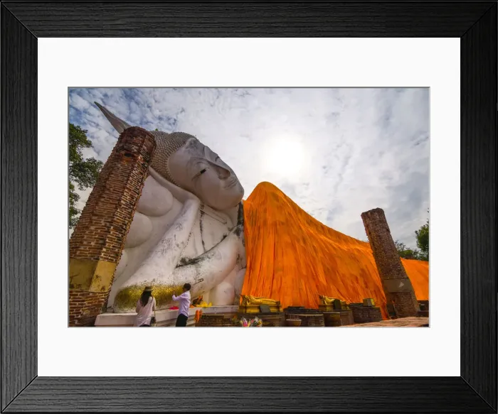 Framed Print : Wat Khun Intha Pramun temple, Thailand Framed Print : Wat Khun Intha Pramun temple, Thailand