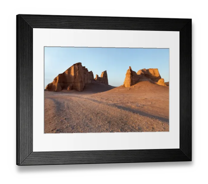 Framed Print : Kaluts desert, south eastern Iran Framed Print : Kaluts desert, south eastern Iran