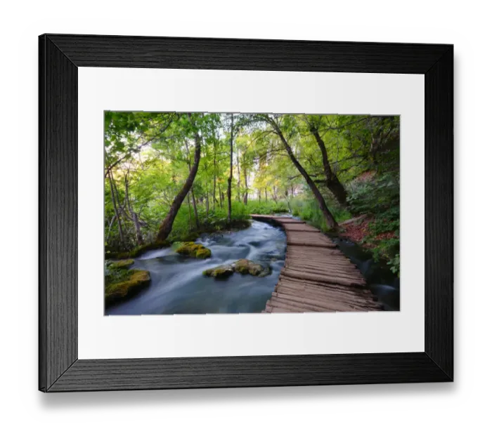 Framed Print : Plitvice Lakes, Croatia - a UNESCO World Heritage Framed Print : Plitvice Lakes, Croatia - a UNESCO World Heritage