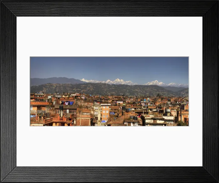 Framed Print : the city of bhaktapur Framed Print : the city of bhaktapur