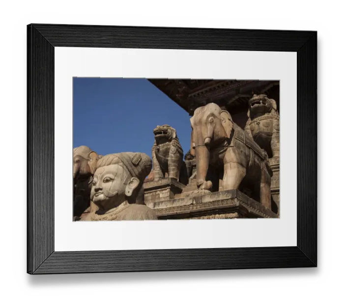 Framed Print : bhaktapur statues Framed Print : bhaktapur statues