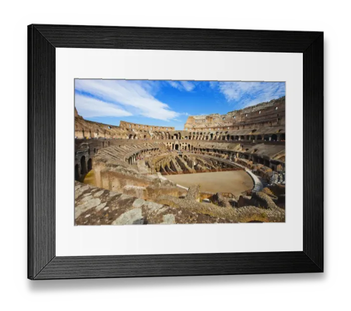 Framed Print : Colisseum in Rome Framed Print : Colisseum in Rome