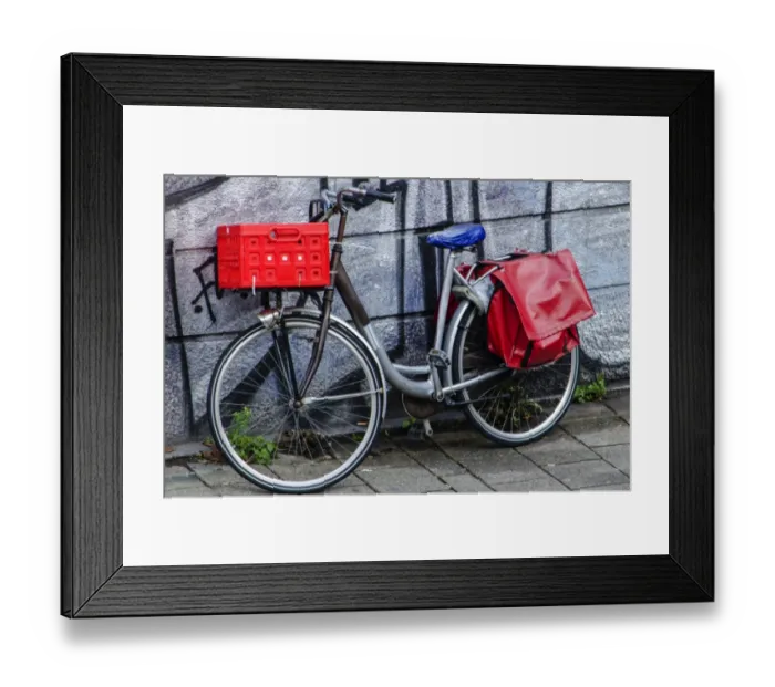 Framed Print : Amsterdam Bicycle Culture Framed Print : Amsterdam Bicycle Culture