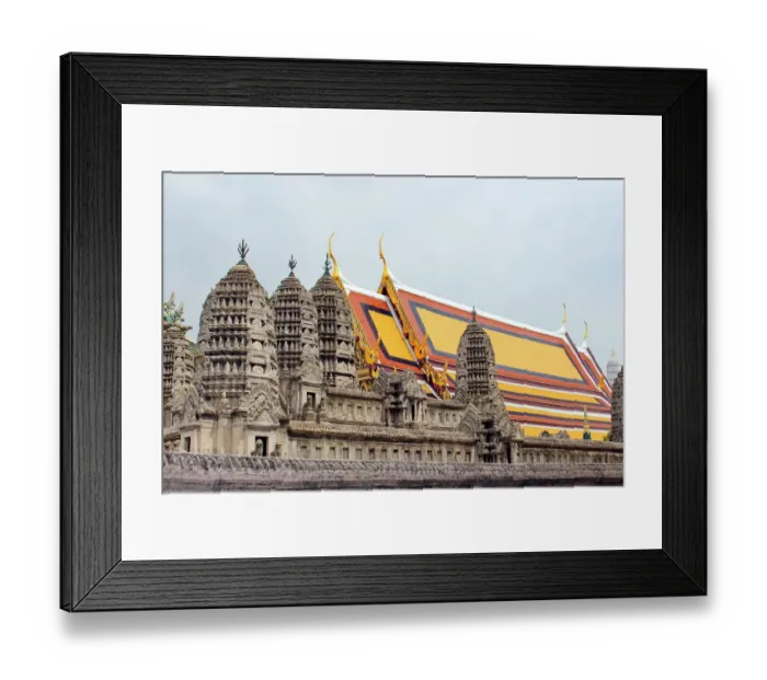 Framed Print : Angkor Wat at Wat Phra Kaew Bangkok Thailand Framed Print : Angkor Wat at Wat Phra Kaew Bangkok Thailand