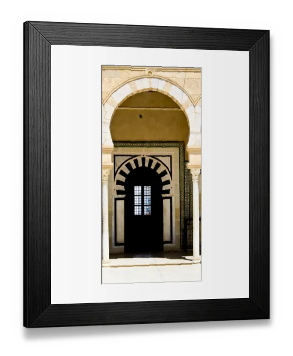 Framed Print : The Great Mosque of the Barber Framed Print : The Great Mosque of the Barber