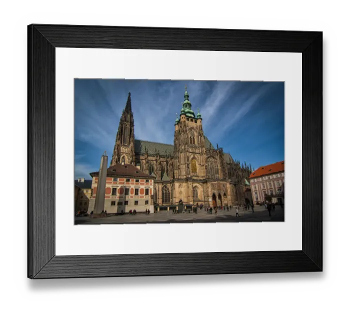 Framed Print : Prague Cathedral Framed Print : Prague Cathedral