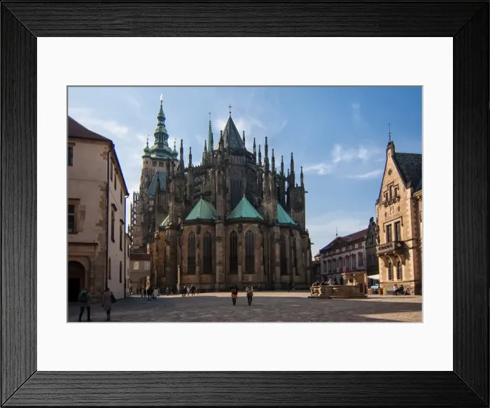 Framed Print : Prague Cathedral Framed Print : Prague Cathedral