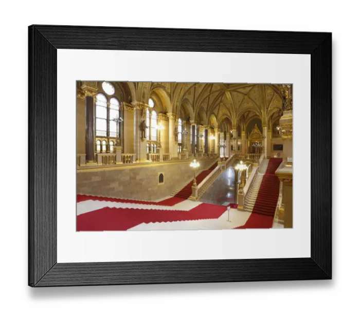 Framed Print : Hungarian Parliament Building Interior, Budapest Framed Print : Hungarian Parliament Building Interior, Budapest