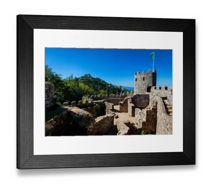 Framed Print : Castle of the Moors Framed Print : Castle of the Moors