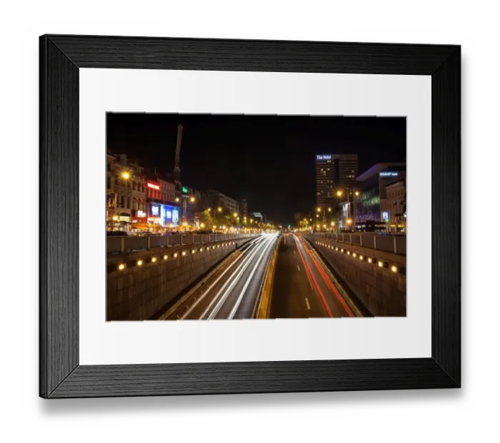 Framed Print : Night at Brussels Framed Print : Night at Brussels